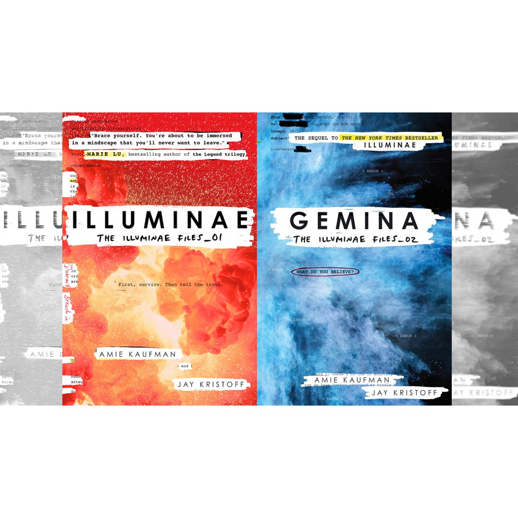 NOVEL ILLUMINAE - GEMINA : THE ILLUMINAE FILES VOLUME 01 & 02