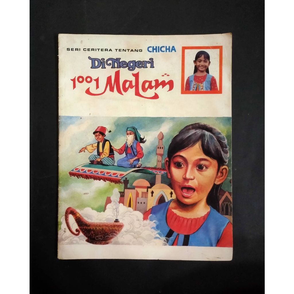 Buku Anak Seri Ceritera Tentang Chicha di Negeri 1001 Malam