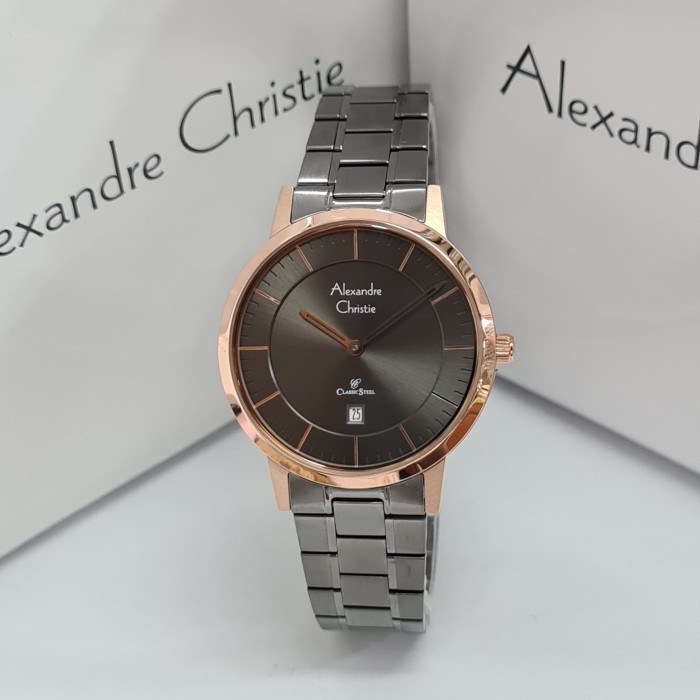 ORIGINAL Jam Tangan Wanita Alexandre Christie AC 8639 / AC8639 / 8639 Garansi Resmi 1 Tahun.