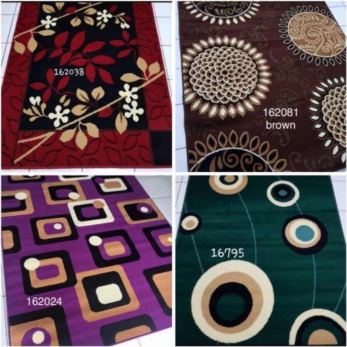 karpet moderno ukuran 230x310 campur motif