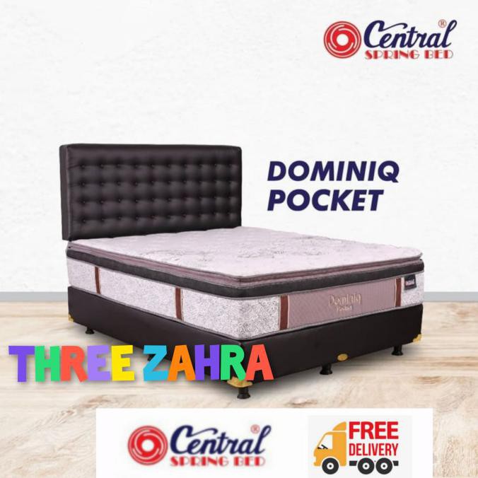 SPRINGBED CENTRAL KASUR CENTRAL DOMINIC POCKET - 1 set, 120 x 200