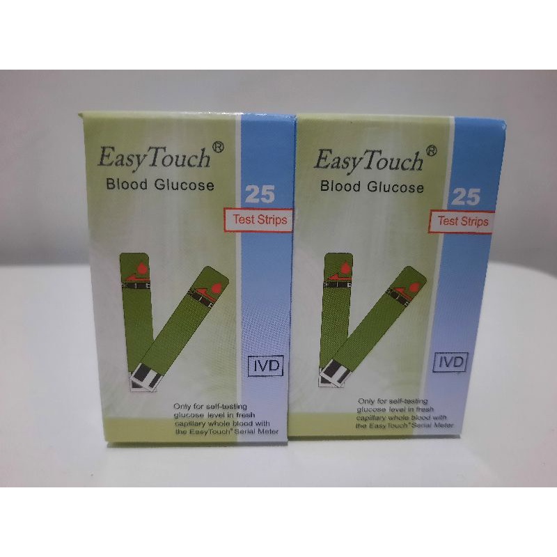 Strip Gula Darah Easy Touch / Blood Glucose Strip Easy Touch 25 strip