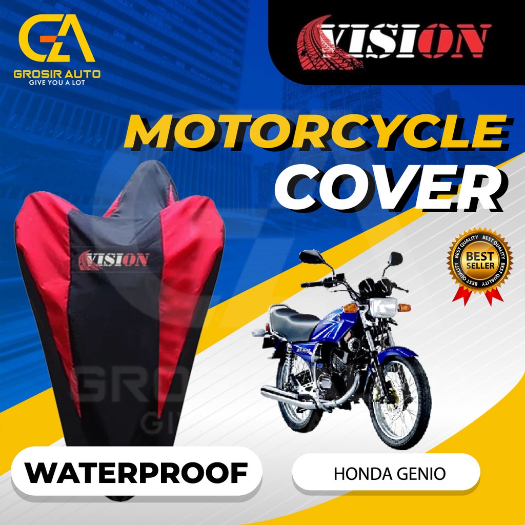 Sarung Motor RX KING Anti air Vision / Cover Selimut Penutup Sarung Mantel Motor Vision