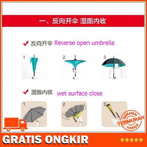 PAYUNG TERBALIK GAGANG C