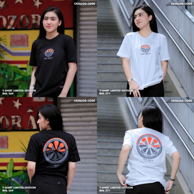 RH57 T-SHIRT KAOS RACINGHELL BAJU PRIA / WANITA COMBED PREMIUM ORIGINAL MADE57