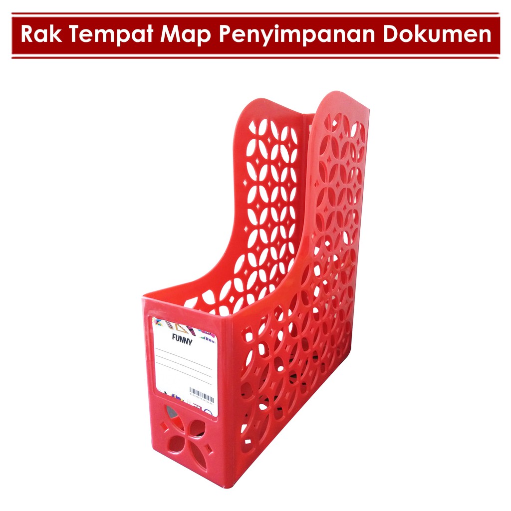 Rak Map Dokumen Buku Majalah Brosur Kertas JLV