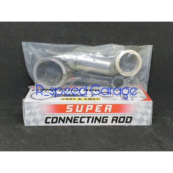CONNECTING ROD STANG SEHER KRUK AS STROKE UP BRT MX 135 5 SPEED . VIXION . R15 . XABRE . MX KING 150