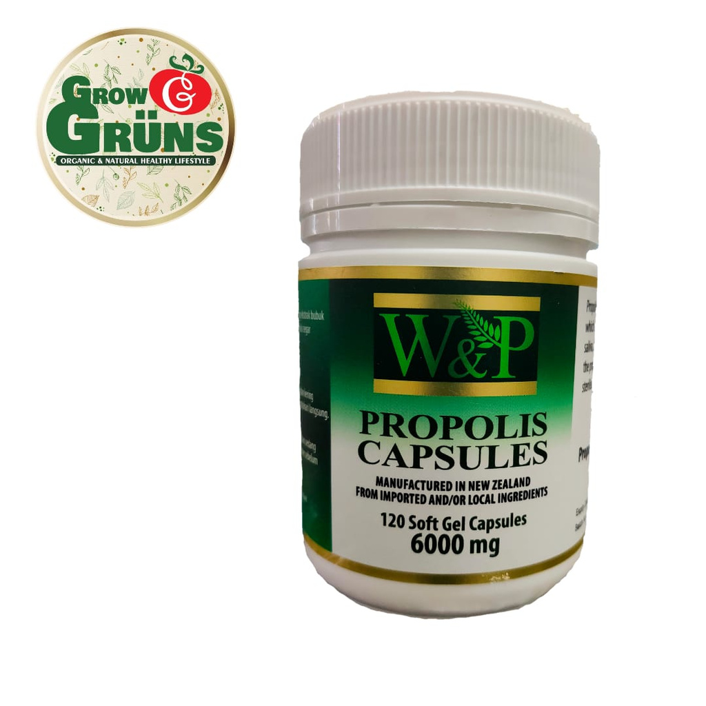 W&P PROPOLIS CAPSULES 6000mg