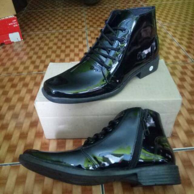 Sepatu semi boots pdl pdh tali resteng