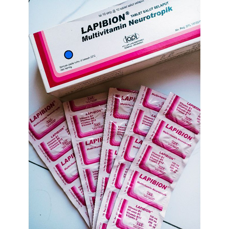 COD - LAPIBION MULTIVITAMIN NEUROTROPIK - PRODUKSI LAPI