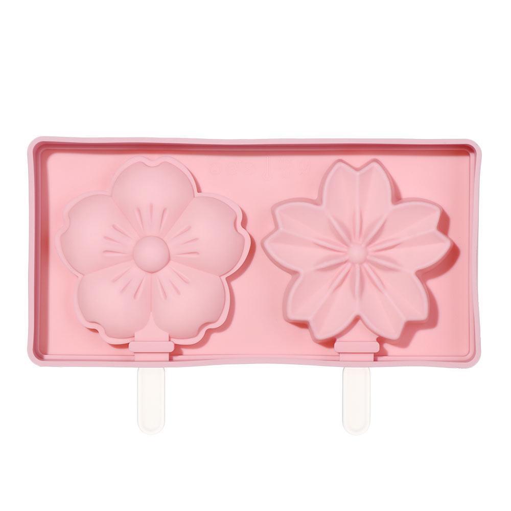 Solighter Cetakan Es Krim Icebox Frozen DIY Silicone Tools Es Loli Dapur Rumah Cetakan Es Pop