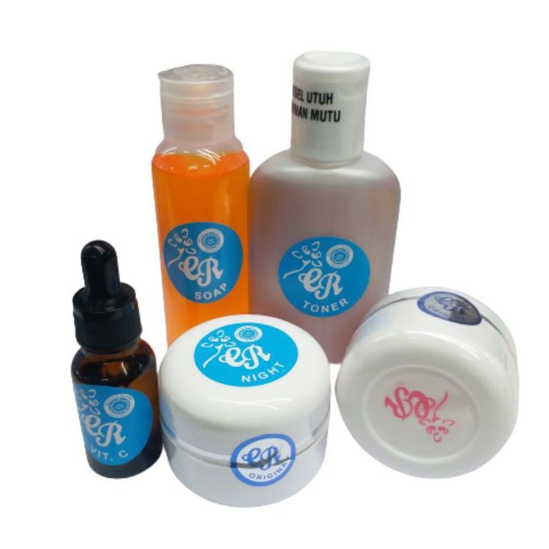 Cream Cr Tas Biru / Ori 5In1 Paket Skincare Cr 30 Gr