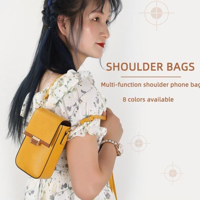 Tas Selempang Kulit Asli Wanita Baellerry 8651 Ori Dompet Hp Premium