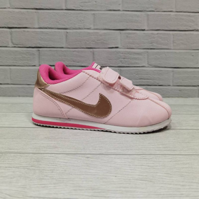 Sepatu Anak Nike Crotez Pink Gold Size 21 - 35 Premium Quality