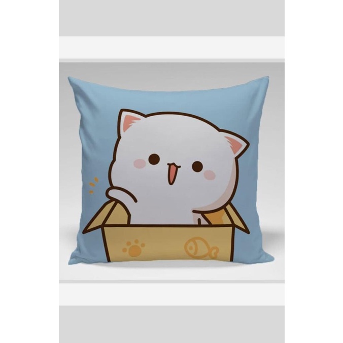 

[COD] Bantal Sofa / Cushion - Cat On Box [COD]