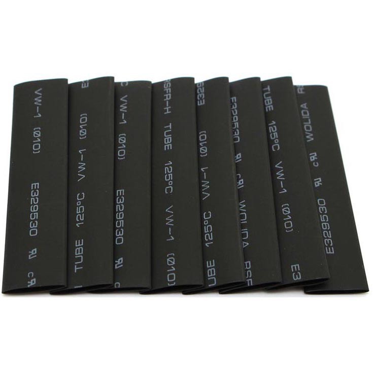 Selongsong Pelapis Kabel Insulasi Heat Shrink Tube 127PCS - RSG-AHZ - OMOT64BK Black