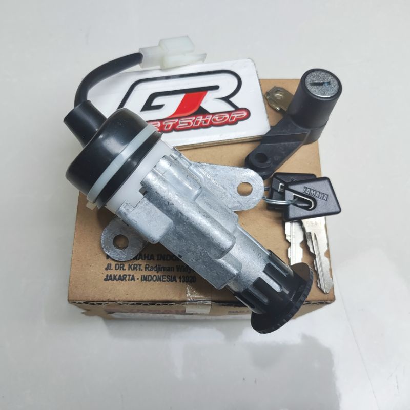 KUNCI KONTAK ASSY MIO SMILE SPORTY ORI YGP TANPA KEMASAN KONCI SET IGNITION SWITCH