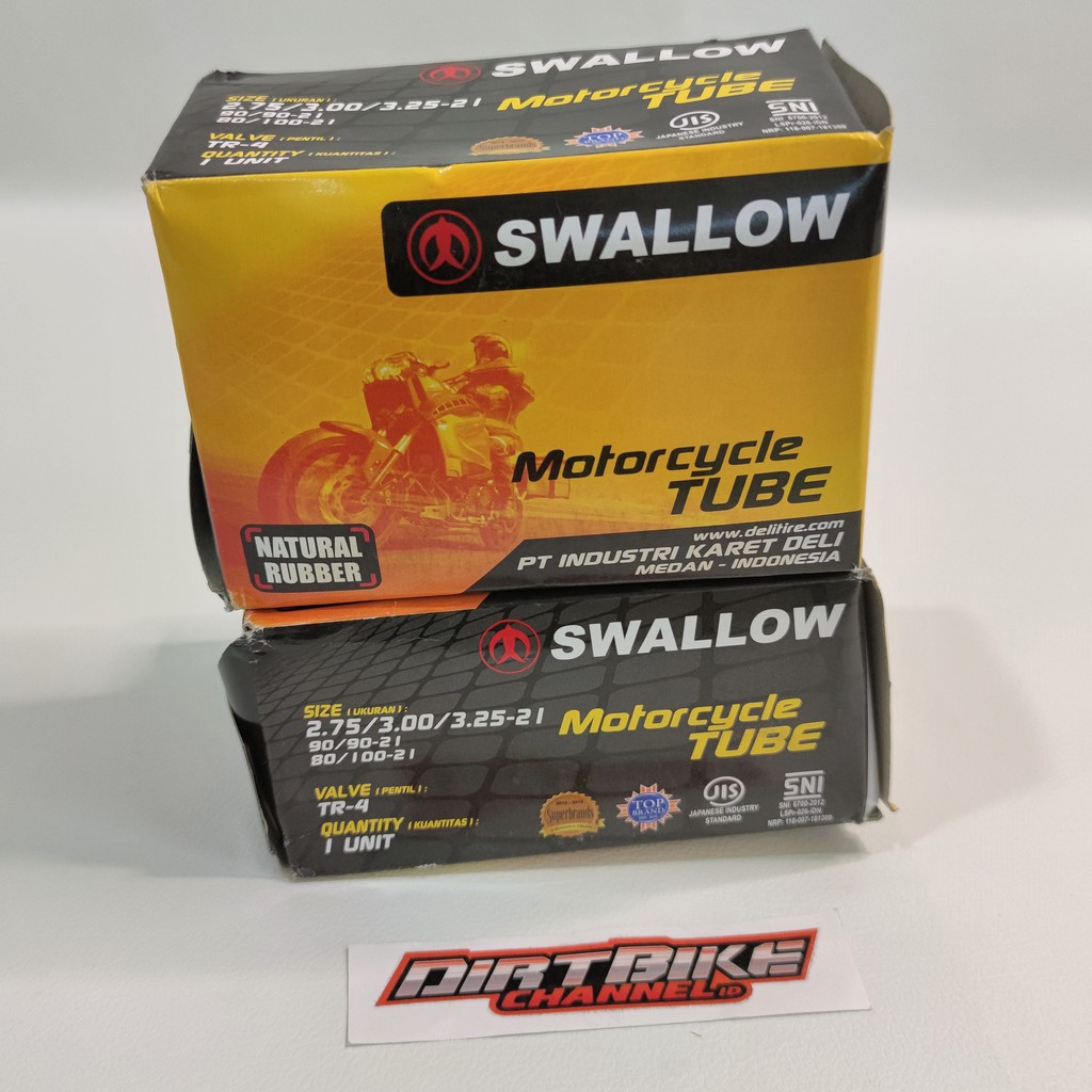 BAN DALAM TRAIL SWALLOW DEPAN VELG 21 KLX WR CRF 150