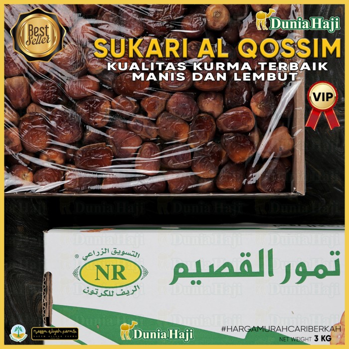 

Berkualitas Kurma Sukari 3Kg Kualitas Super Premium Vip Grade A Exclusive Packing - Vip Premium