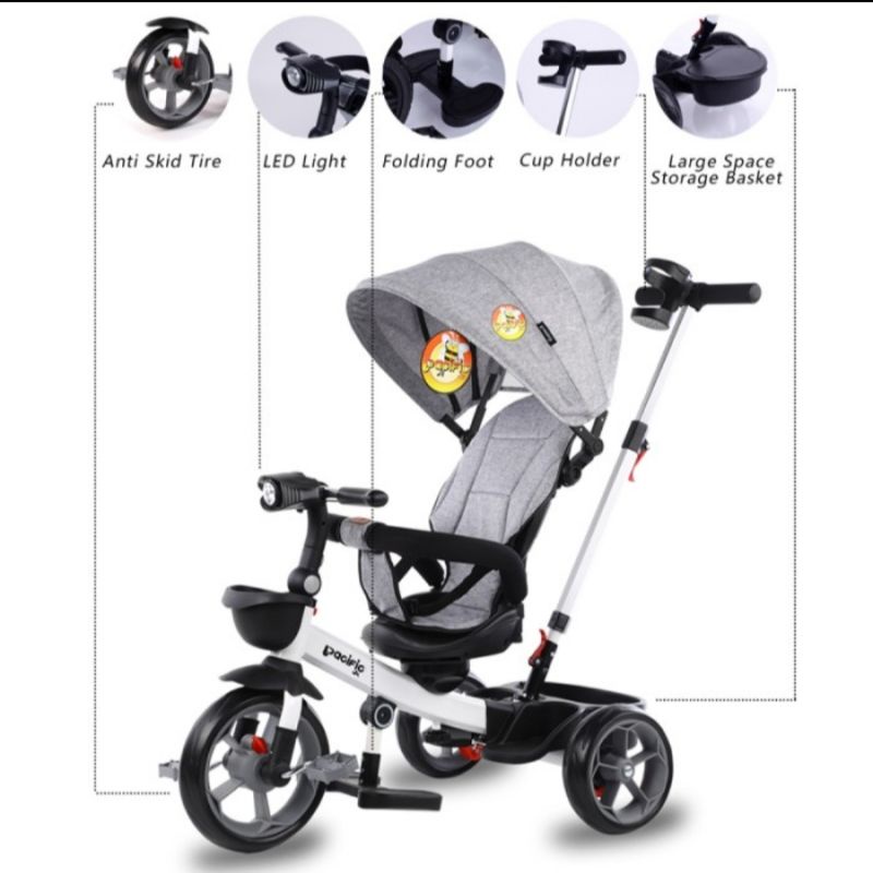 Sepeda anak roda tiga Pacific 5166
