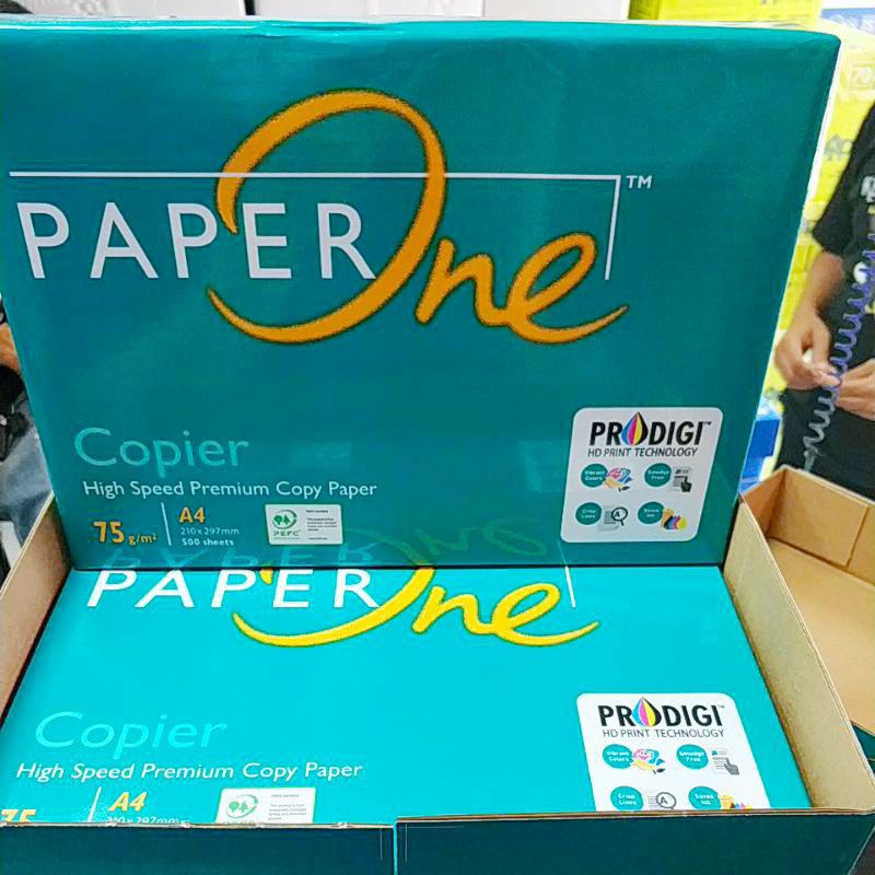 

Kertas A4 Paper One 75 gr dan BMO 75 gr