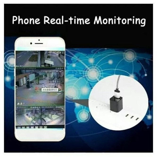 NEW TERMURAH Kamera CCTV Spy Cam Spy IP Cam Adaptor Charger