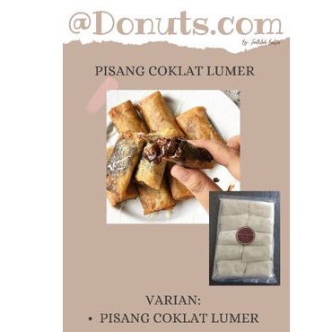 

pisang coklat lumer
