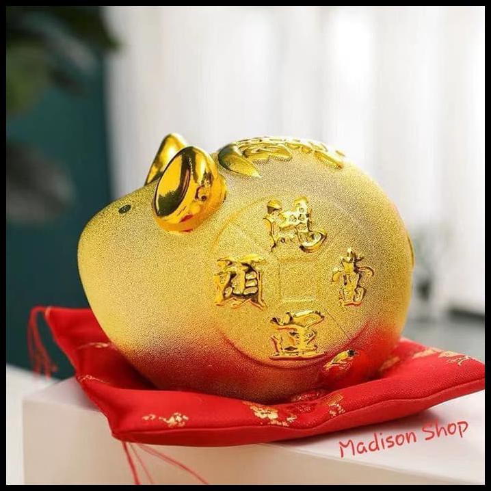 

Terpopuler Hiasan Imlek/Angpao Imlek Babi Solar Keramik Kado Imlek Soevenir Tahun