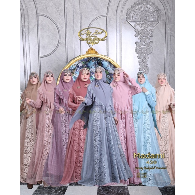 GAMIS CERUTI SET SYAR'I -  MADAMI BY AJEZAS