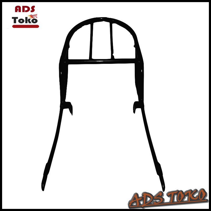 Rak Bagasi Belakang Yamaha DT100 Hitam Tebal PNP