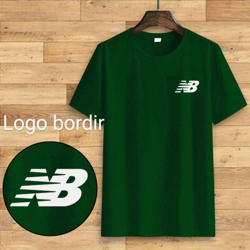 KAOS DISTRO LOGO BORDIR SIZE L XL XXL/JUMBO