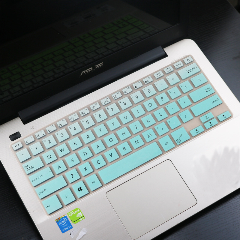 Cover Pelindung Keyboard Laptop Bahan Silikon Ultra Tipis Untuk Asus S406Ua8250 Ux461Un 14 Inci