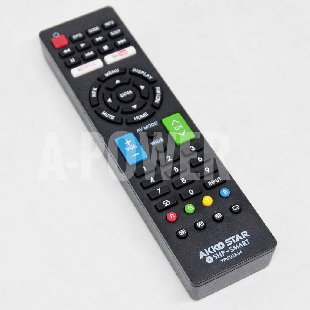 Remote Smart TV Samsung, LG, Sharp (langsung pakai)