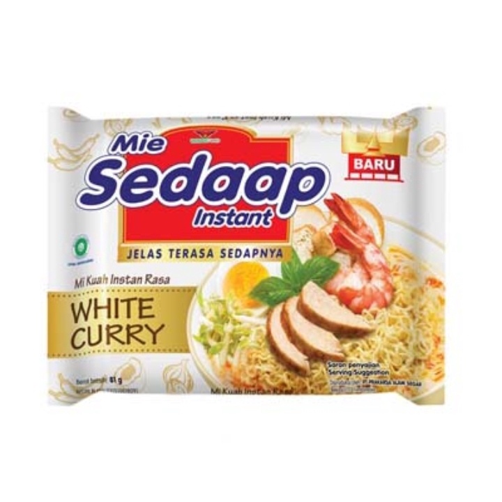 

Sedap Mie Sedap Instan With Curry 81 G