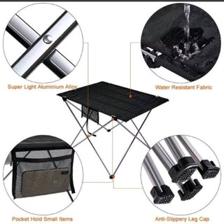 Meja lipat outdoor - meja camping - meja lipat porter folding table ultralight