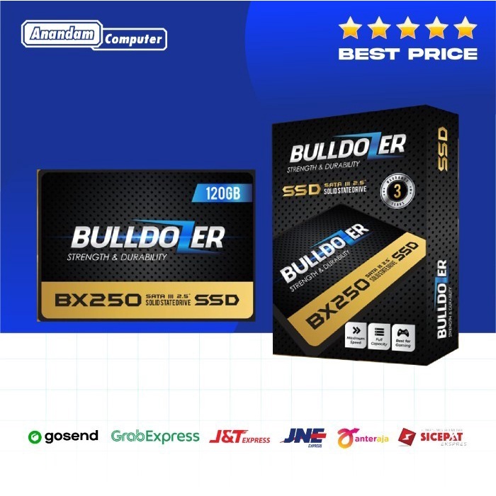 SSD Bulldozer 256GB BX250 SATA