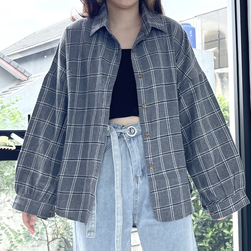 TARTAN FLANEL SHIRT KEMEJA KOTAK / devilknitwear devilknit_id-WIND