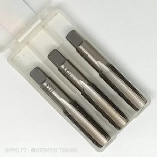 Tekiro Hand Taps Set 3pcs M8x1.0 / Tekiro Mata Hand Tap M8x1.0