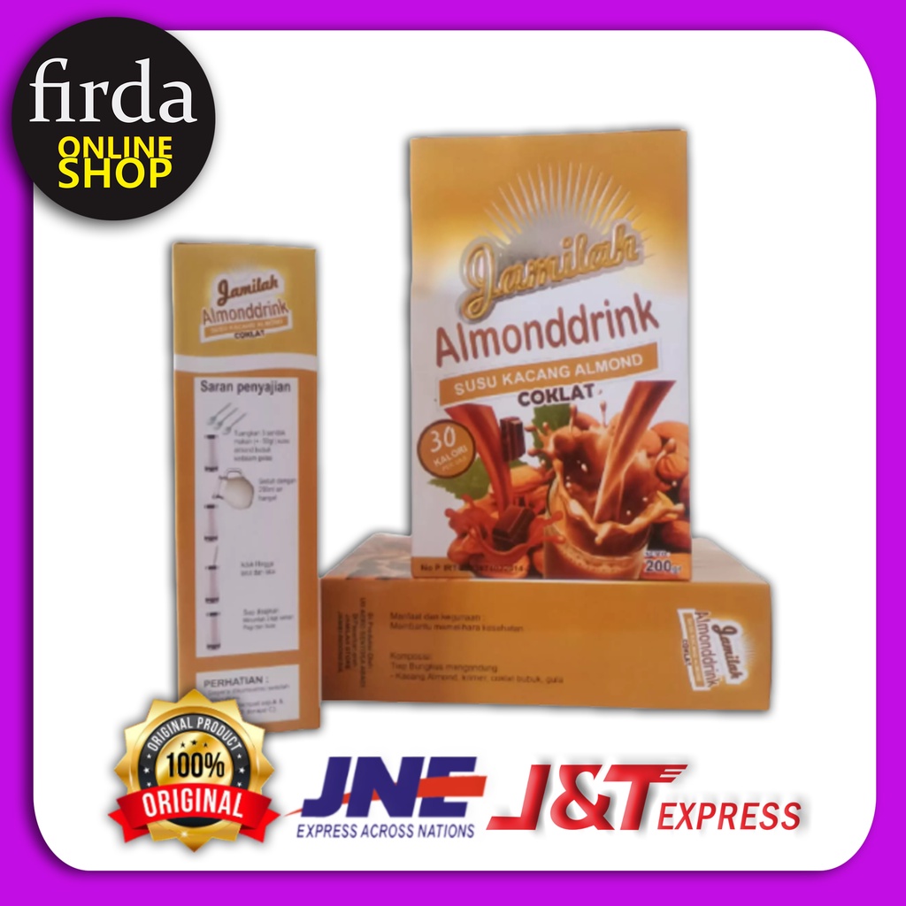 

SUSU ALMONDDRINK JAMILAH COKLAT / SUSU ALMONDDRINK / SUSU ALMOND / SUSU KACANG ALMOND RASA COKLAT