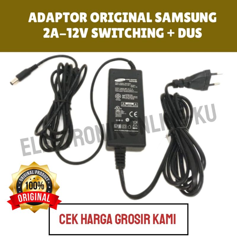 ADAPTOR SWITCHING 2A 12V ORIGINAL + DUS