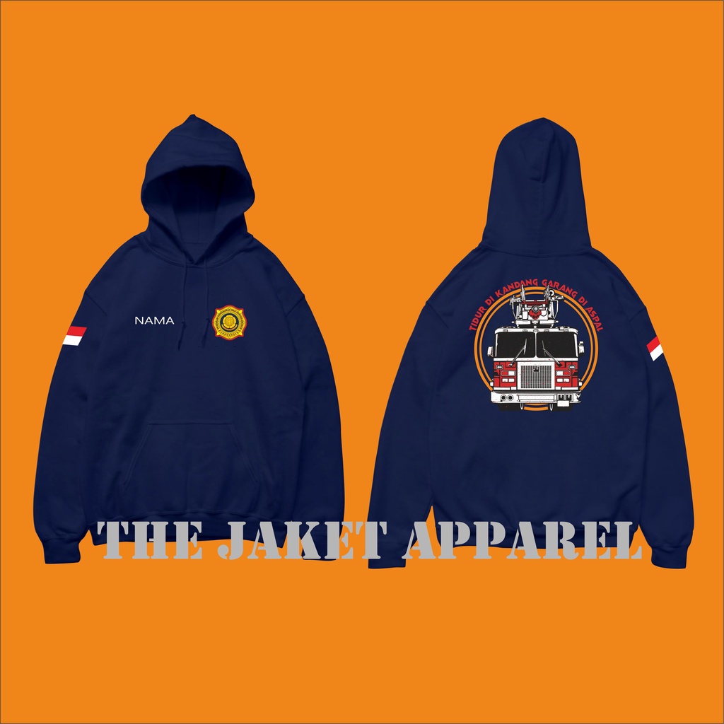 jaket sweater hoodie damkar / jaket hoodie damkar fire rescue