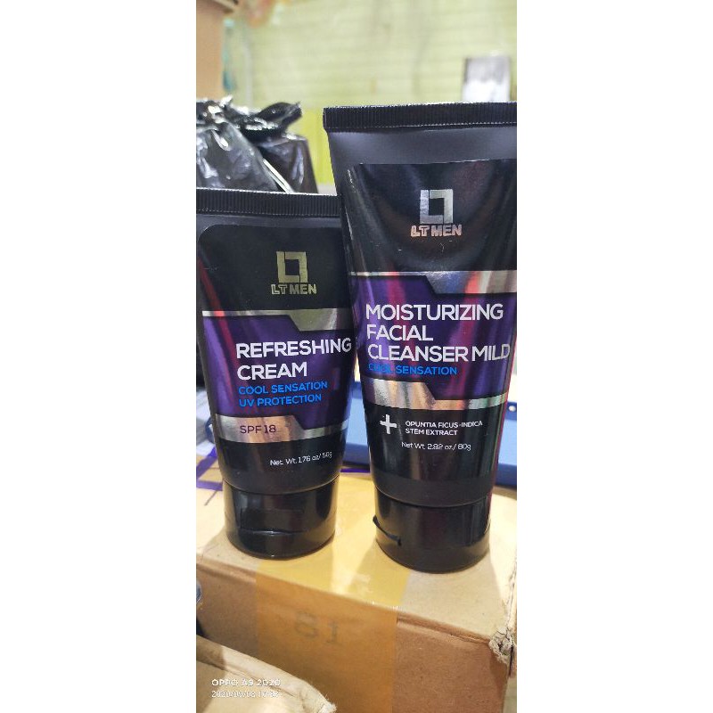 LT Men by LT Pro Paket Facial Foam & Moisturizer