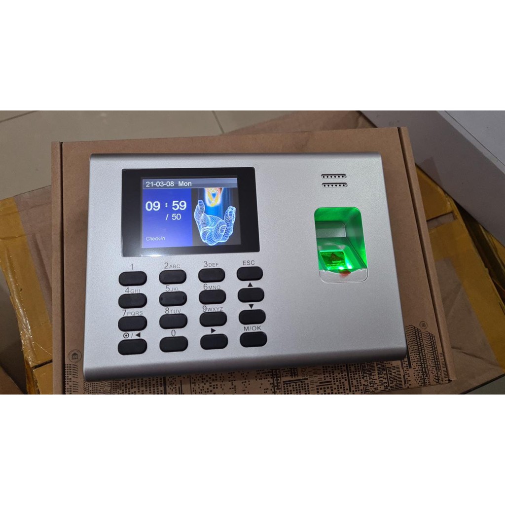 Mesin Absensi dan Akses Kontrol ZKTECO K40 PRO | Mesin Absen Sidik Jari | PIN | Kartu RFID Proxi 125 Khz | Battery