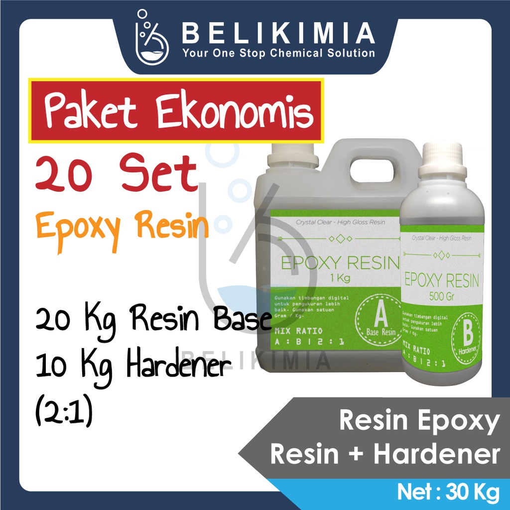 Epoxy Resin Bening 20 set