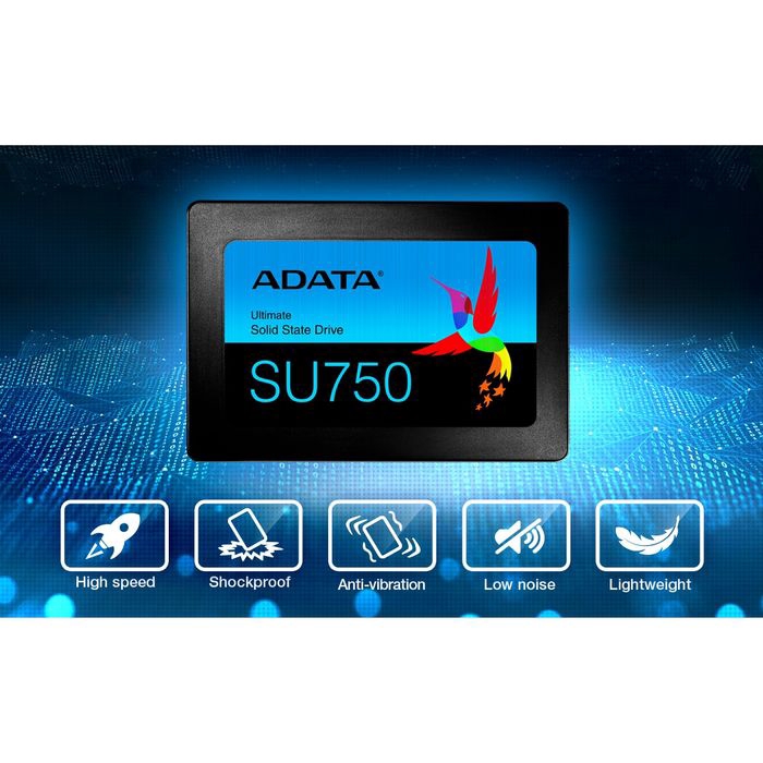 HARDDISK SSD ADATA SU750 Ultimate 512GB 2.5" SATA III 6Gb/s