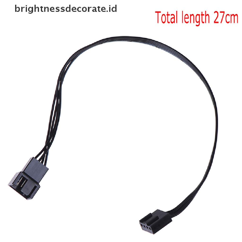 1pc Kabel Extension Splitter 4 Pin Pwm Untuk Motherboard