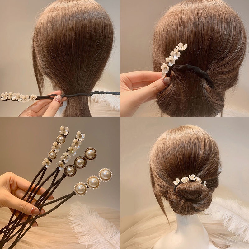 ★ODS★ FA79 Ikat Rambut Strap Hair Bun Maker / Magic Hairbun / Cepol Gaya Korea