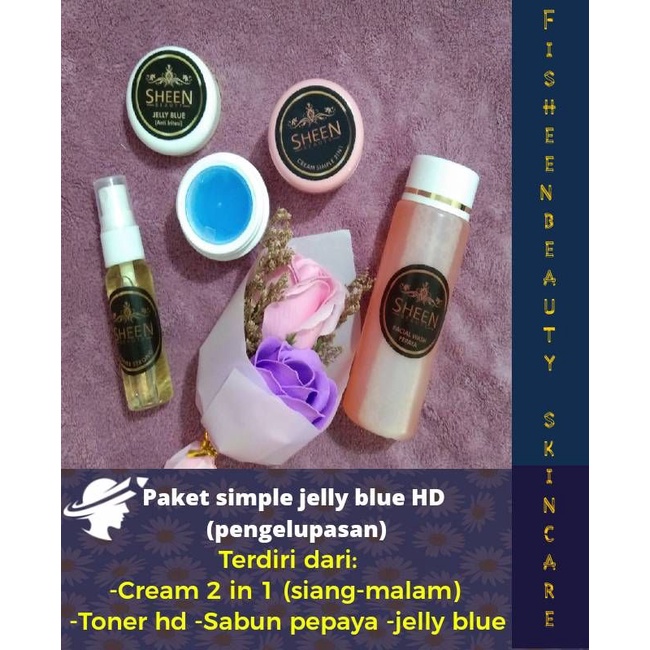 sheen beauty simpel cream+jelly blue