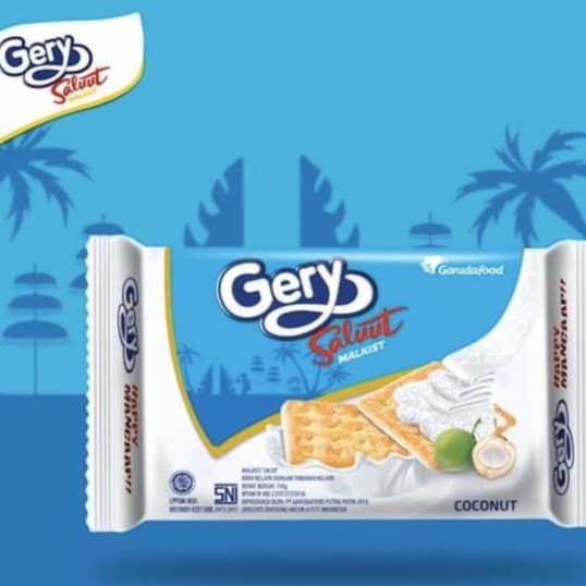 

GERY saluut malkist coconut 105g