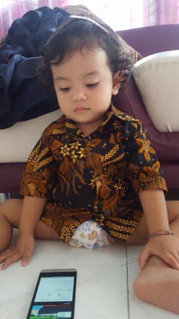 Couple Ayah Dan Anak || Batik Sogan Manggar